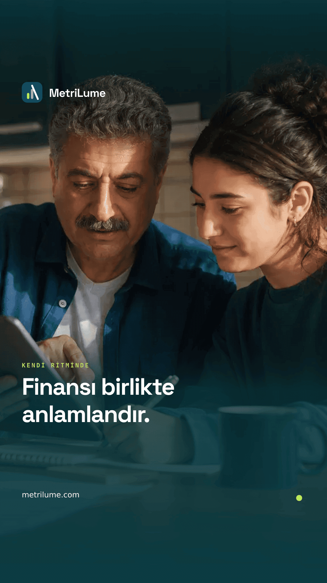 MetriLume hikâye ve kısa video kapak görseli